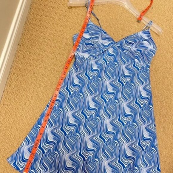 Forever 21 Psychedelic Print Mini Dress Blue – XS - Picture 16 of 16